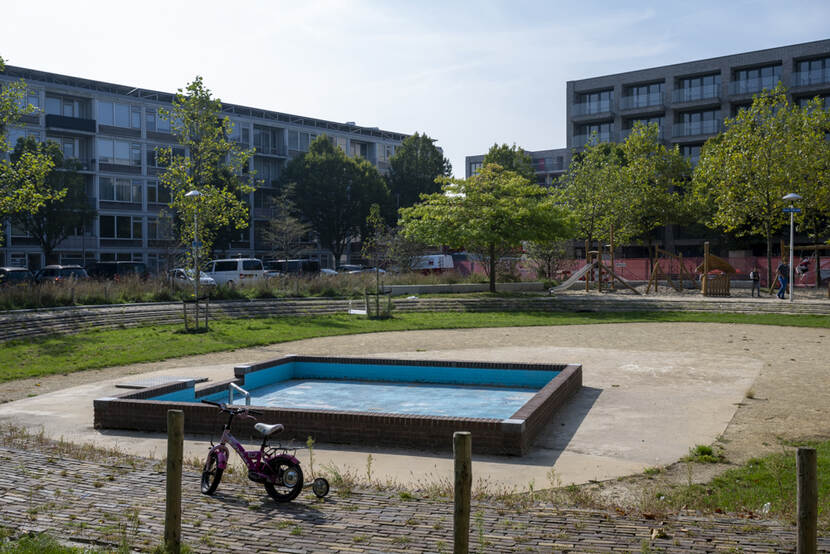 Binnenpleintje in Overvecht